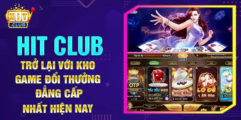 Kho game đỉnh cao tại Hitclub